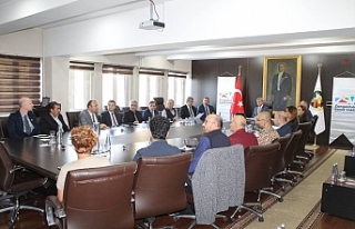 Vali Çınar Başkanlığında toplandılar