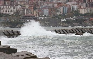 Zonguldak'ta Şiddetli Rüzgar!..