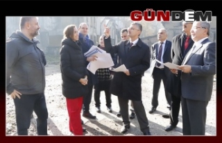 Erdoğan Bektaş, Projeleri sahada inceledi