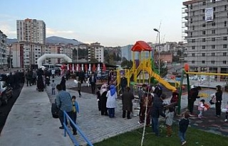 Ergenekon Mahallesi’nde park açılışı yapıldı
