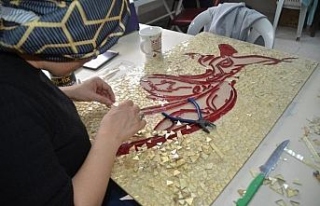 Safranbolu’da mozaik sanatı yaşatılıyor