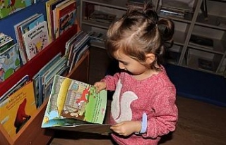 Türkiye’nin ilk bebek kütüphanesi Karabük’te...