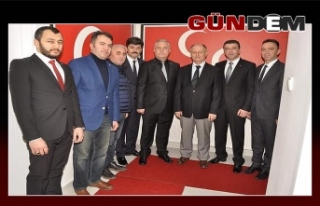 Çorumluoğlu, siyasi parti ziyaretlerini sürdürdü