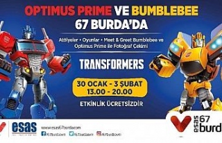 Optimus Prime ve Bumblebee 67 Burda’da