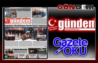 07 Şubat 2019 Perşembe Gündem Gazetesi