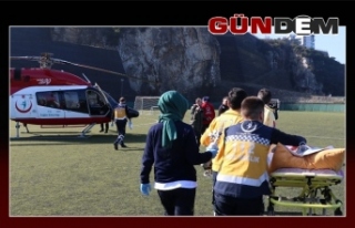 112 helikopteri hasta Uzunay için havalandı!..