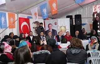 AK Parti Başkan adayı Özlü’ye sevgi seli