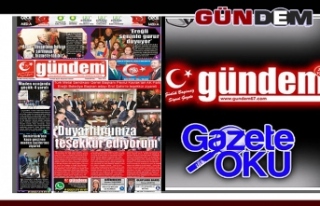 27 MART 2019 Çarşamba Gündem Gazetesi.