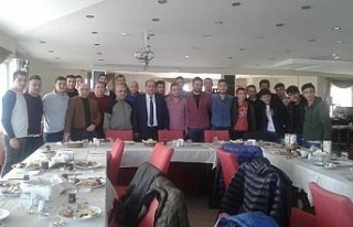 Başkan Demirtaş futbolcularla buluştu