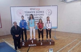 Karabüklü güreşçi Türkiye 3.sü oldu
