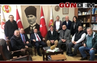 Rektör Çufalı'dan gazetecilere ziyaret