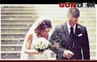 Zonguldak’ta 2018 yılında 3 bin 585 çift evlendi