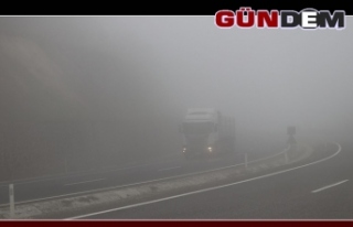Zonguldak’ta sis! Görüş mesafesi 35 metreye kadar...