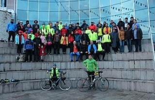 4. Düzce Bisiklet Festivali Katılımcıları Düzce...