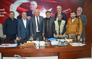 Gazeteciler başkan Posyık ile bir araya geldi