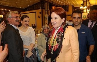 Akşener Safranbolu’da iftar programına katıldı