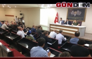 Belediye Meclisi Murat Uzun başlanlığında başladı