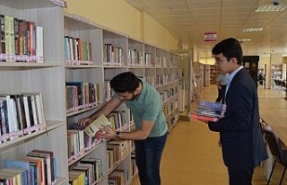 İşkur’la kütüphaneye öğrenci eli