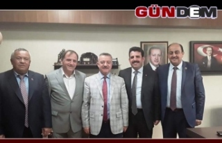 Başkanlardan Milletvekili Türkmen'e ziyaret