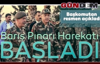 Cumhurbaşkanı Erdoğan duyurdu: Barış Pınarı...