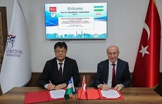 KBÜ ile Özbekistan Fergana Devlet Üniversitesi...