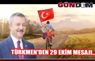 Polat Türkmen Cumhuriyet Bayramını kutladı