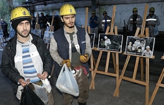 Gazetecilerden ’Dünya Madenciler Günü’nde bir...