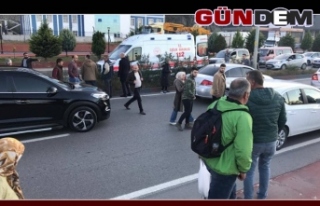 Kozlu'da Öğrenciye araç çarptı!..