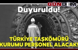 Türkiye Taşkömürü Kurumu personel alacak!
