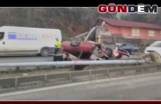 Zonguldak'ta feci kaza: 1 ağır yaralı