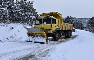 Karabük’te 195 köy yolu ulaşıma kapandı
