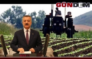 Türkmen: "Tarıma destek sürecek"