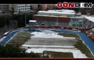 Zonguldakspor'da Stat Temizleme Çalışmaları...