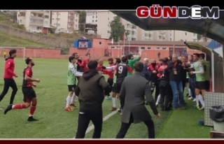 Olaylı maçın kararı Türkiye Futbol Federasyonu...