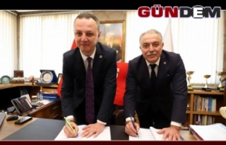 Zonguldak Belediyesinde sözleşme imzalandı