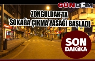 30 büyükşehir ve Zonguldak'ta sokağa çıkma...
