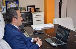 AK Parti İl Başkanları video konferansta Cumhurbaşkanı...