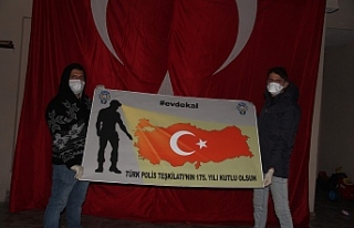 ’Evde kal, Türk Polis Teşkilatının 175.Yılı...