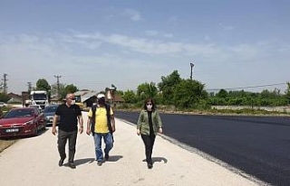 Düzce’de köylerin asfalt sorunu gideriliyor