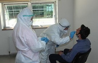 Asker adaylarına korona virüs testleri yapıldı