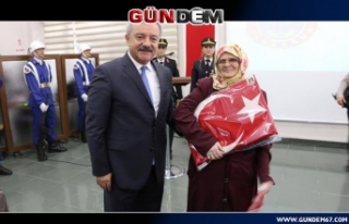 Türkmen,  Jandarma Teşkilatını kutladı...