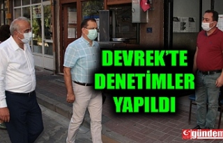 DEVREK'TE COVID-19 DENETİMLERİ GERÇEKLEŞTİRİLDİ