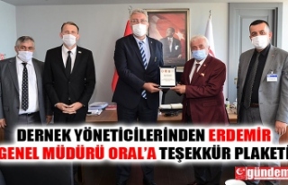EREĞLİ'DEKİ 4 DERNEKTEN ERDEMİR'E TEŞEKKÜR...