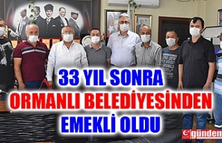 İSMAİL AKDENİZ, 33 SENİN ARDINDAN ORMAN BELEDİYESİ'NDEN...