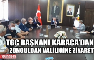 TGC BAŞKANI KARACA'DAN VALİ VEKİLİ SUBAŞI'YA...