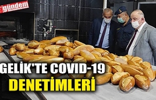 GELİK'TE COVID-19 DENETİMLERİ