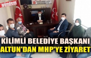 KİLİMLİ BELEDİYE BAŞKANI ALTUN'DAN MHP'YE...