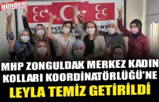 MHP ZONGULDAK MERKEZ KADIN KOLLARI KOORDİNATÖRLÜĞÜ'NE...