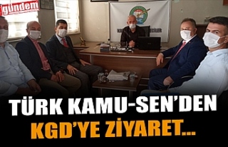 Türk Kamu-Sen’den KGD’ye ziyaret…