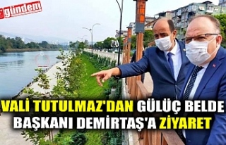 VALİ TUTULMAZ'DAN GÜLÜÇ BELDE BAŞKANI DEMİRTAŞ'A...